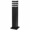 Lampa ogrodowa słupek zewnętrzny TAXUS czarny 80cm E27 LUMILED
