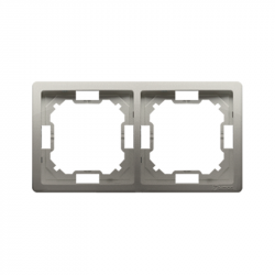 Basic 2-module frame BMR2/29 satin