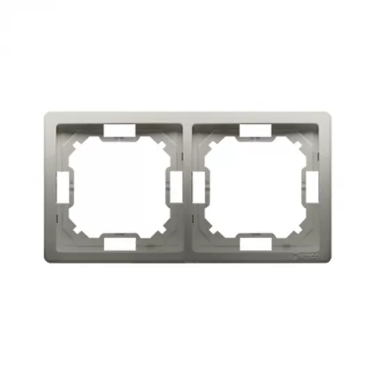 Basic Frame for 2 modules BMR2/29 satin SIMON