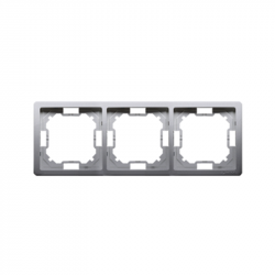 Basic 3-module frame BMR3/21 inox