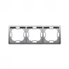 Basic Frame for 3 modules BMR3/21 inox SIMON