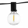 Girlanda solarna ogrodowa CALLIS 30LED +pilot 15,1m ozdobne kuleczki, barwa ciepła LUMILED
