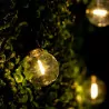 Girlanda solarna ogrodowa CALLIS 30LED +pilot 15,1m ozdobne kuleczki, barwa ciepła LUMILED