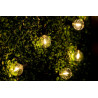 Girlanda ogrodowa zewnętrzna, łańcuch świetlny 230V DOLLIS 30LED +pilot 15,2m ozdobne kuleczki, barwa ciepła LUMILED