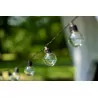 Girlanda solarna ogrodowa GLADI-2 20LED G40 7,5m  ozdobne kuleczki, barwa ciepła LUMILED