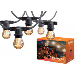 Girlanda MIMOSA 10m 20xE27...