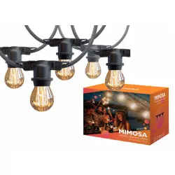 Girlanda MIMOSA 10m 20xE27...