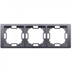 Basic Neos 3-frame BMRC3/43 silver
