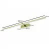 Kinkiet nad lustro VENUS LED złota 18W barwa neutralna 90cm LUMILED
