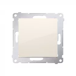 Simon54 One-way switch. DW1.01/41 beige