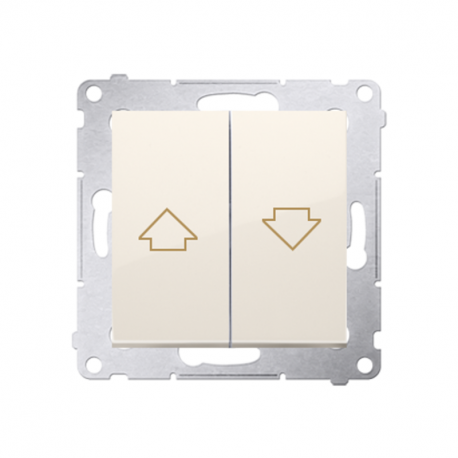 Simon54 Shutter switch DZW1.01/41 beige