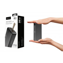 Powerbank 40000mAh black...