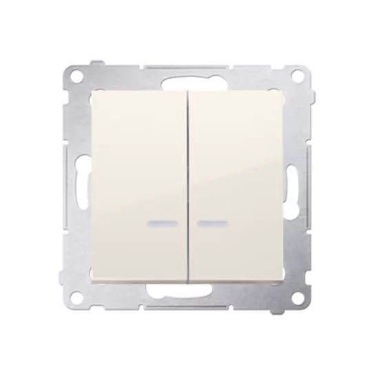 Simon54 Chandelier switch with LED illumination DW5BL.01/41 beige
