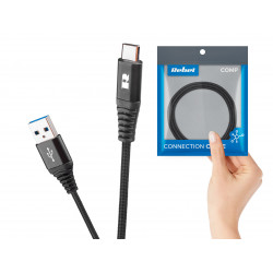 Kabel USB/USB-C 50cm czarny...