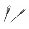 Kabel USB/USB-C 50cm czarny RB-6001-050-B REBEL