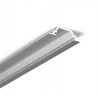 Profil aluminiowy LED TRIO10 BC 2000 kątowy 45° srebrny 2 metry TOPMET