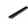 Profil aluminiowy SURFACE10 BC/UX 2000  czarny płaski 2metry TOPMET