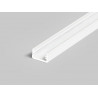 Profil aluminiowy nawierzchniowy SLIM8 AC2/Z 2000 biały 2metry TOPMET