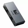 Rozgałęźnik switch dwukierunkowy rozdzielacz HDMI 2.0 4K CAHUB-BC0G BASEUS