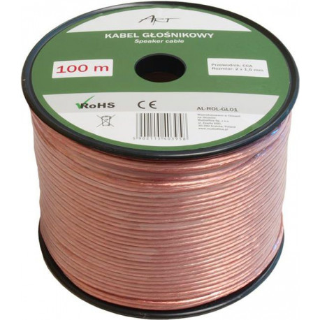 2x1.5 CCA speaker cable