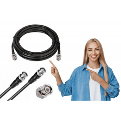 Kabel BNC-BNC RG58 50Ohm 5m...