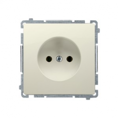 Simon54 Groundless sub-single plug socket DG1Z.01/41 beige