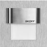 Tango Mini stair luminaire IP66 ground square cold CW 0.4W Skoff