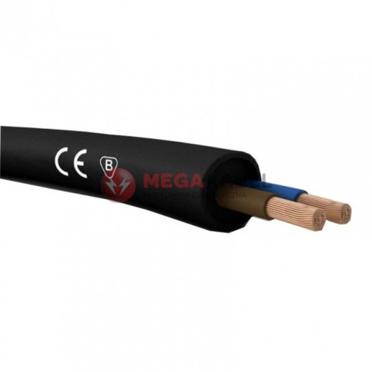 OW 2x1.5 rubber cable