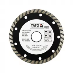 Tarcza diamentowa turbo 125mm YT-6023 YATO