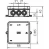 Puszka natynkowa odgałęźna 85x85x40 IP55 A 11 2000342 OBO