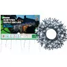 Kurtyna sople lampki świąteczne 500LED barwa zimna + flash 24,5m LT-500/S/5M OKEJ LUX