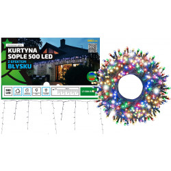 Kurtyna sople LED...