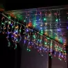 Kurtyna sople lampki świąteczne 500LED multlor + flash 24,5m LT-500/S/5M OKEJ LUXiko