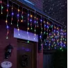 Kurtyna sople lampki świąteczne 500LED multlor + flash 24,5m LT-500/S/5M OKEJ LUXiko