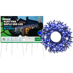 Kurtyna sople LED...