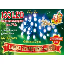 Lampki choinkowe LED 100...