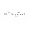 Lampki ch.100L multikolor IP44 10m 13-101 Bulinex