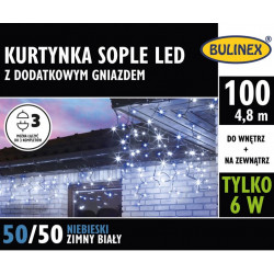 Kurtyna sople 100LED...