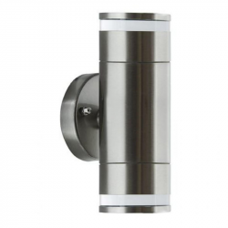 Garden wall lamp TARAS WLL 2xGU10 inox STRUHM