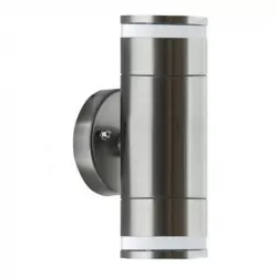 Kinkiet ogrodowy TARAS WLL 2xGU10 inox STRUHM