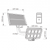Naświetlacz solarny INTEGRA LED + czujnik ruchu PIR Pilot 323101