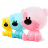 LED BIBI teddy bear night light pink 2.5W 309907 Polux