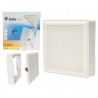 TYTAN LED 12W NW 2in1 square plafond lamp white