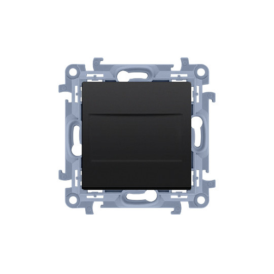 Simon10 Zaślepka ramki pazurki / wkręty CPS.01/49 kolor czarny