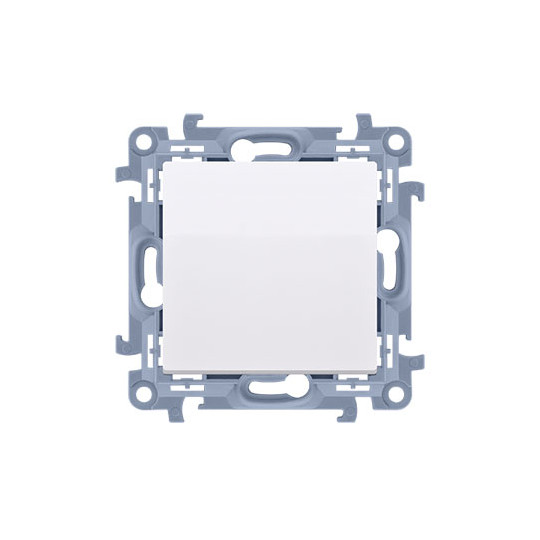 Simon10 Łącznik jednobiegunowy pojedynczy śrubowy CW1.01/11 kolor biały