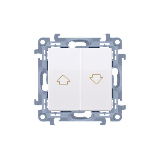 Simon10 Łącznik żaluzjowy pojedynczy 10A śrubowy CZW1.01/11 biały KONTAKT-SIMON
