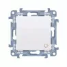 Simon10 Bell pushbutton CD1.01/11 white SIMON