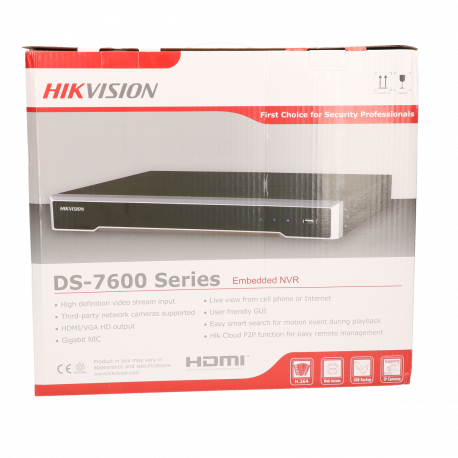 IP 4K NVR stand DS-7608NI-K2 HikVision.