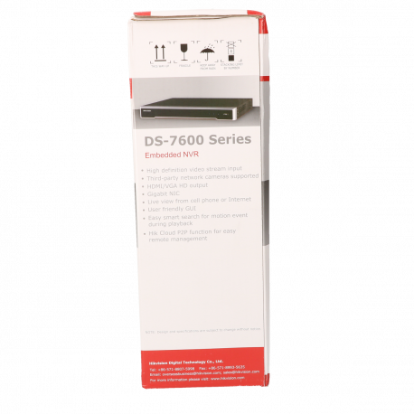 Rejestrator IP 4K NVR stand DS-7608NI-K2 HikVision