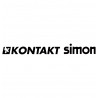 Simon10 Single F antenna socket CASF1.01/11 white SIMON